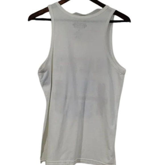 NWOT - “Practice safe sets” - MEN'S GYM TANK - Picture 3 of 4